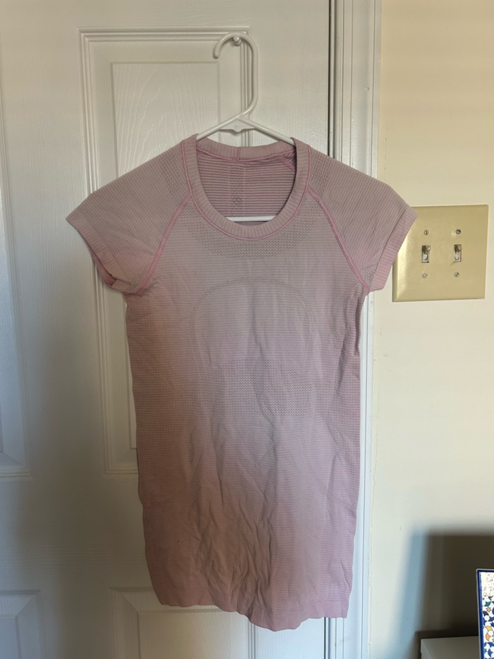 Light Pink Lululemon Shirt
